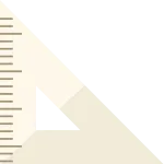 Triangle Ruler SVG Icon